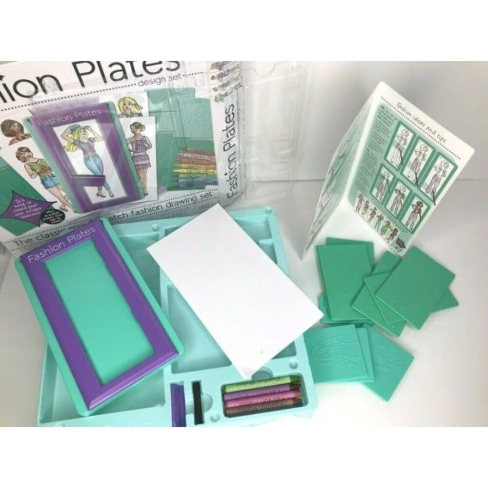 Original Fashion Plates Design Set by Kahootz Collectible